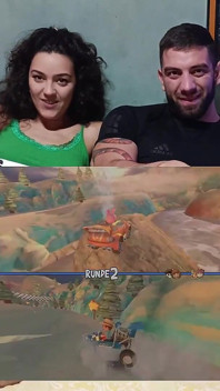 Gamer Girl Playing Racing Games Betting Everything (anal)