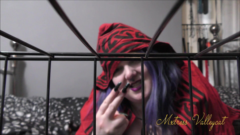 Mxtress Valleycat: Caged ready for my ritual