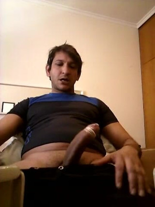 Boy top Amador: Trying the condom on the hard dick