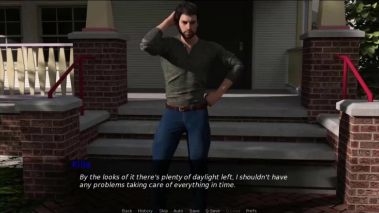 Visual Novels: Pine falls part 22