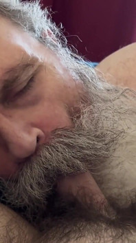 Feeding Big Moustache Stepdaddy a Creamy Load