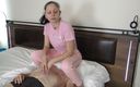 Femdom Austria: Sadystyczny dom pomaga pacjentowi spłaszczonego pod poduszką!
