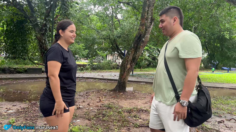 MaRaSexx: Big Ass Latina rucha faceta z dużym kutasem