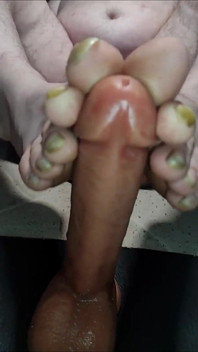 Foot Stroking Stimulating Showcase