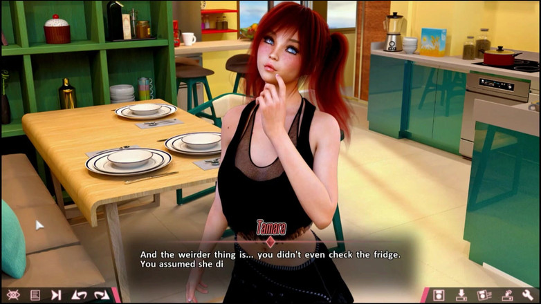 Miss Kitty 2K: ダブル宿題Ep5 - パート33 - 机の上に先生を寝かせて