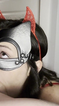 A Sexy Devil Comes to Suck off a Sinner and Takes a Pulsating Oral Creampie