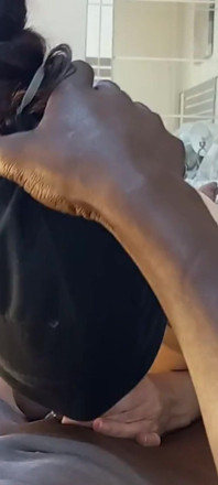 Part-2 Hot MILF Russian Stepmom Deepthroat BBC Big Black Cock Real Amateur Homemade