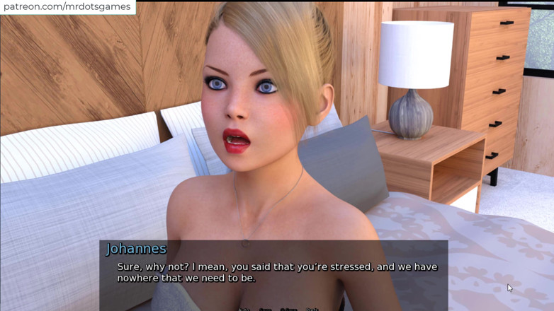 Johannes Gaming: Elly fucked herself with a black dildo having a 4 some...