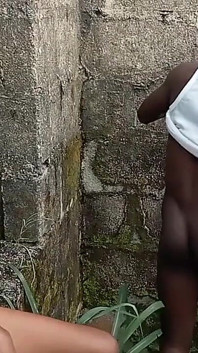 Adaobi Sweet Wet Pussy Fucked by Area Boy Outdoor in a Bush