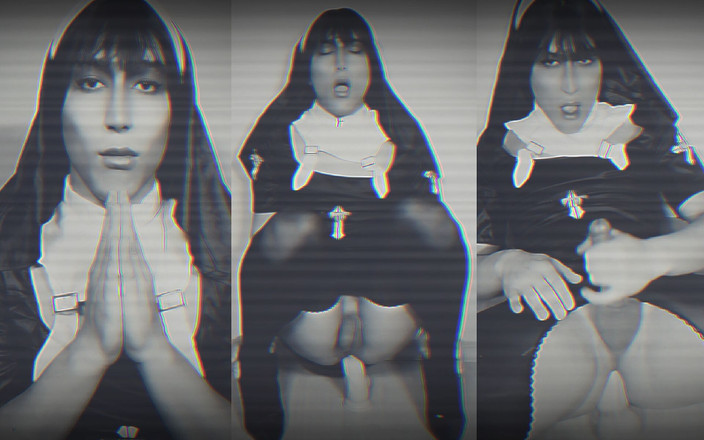 Viper Fierce: Hardcore anální gape fetiš nun porušuje sliby s robertkem