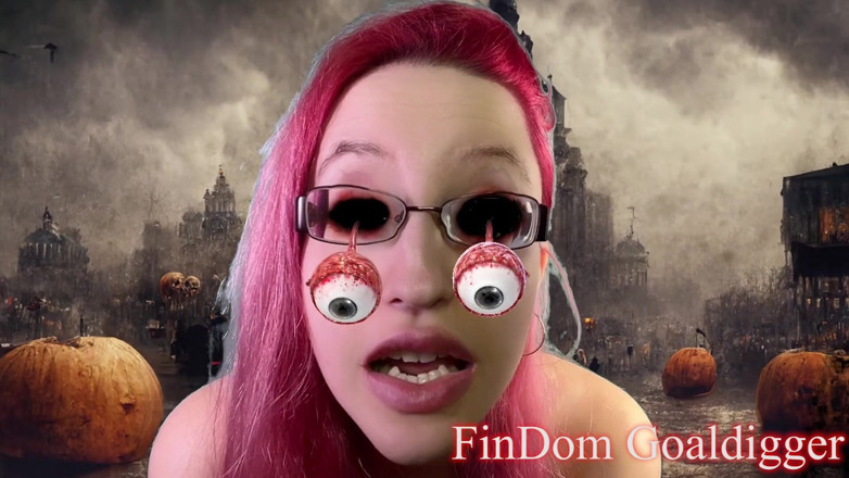 FinDom Goaldigger: Halloween income slave transformation