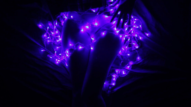 Hairypussyangel: Sesso a Natale con giocattoli e ghirlanda LED, Felice anno...