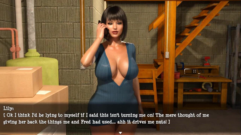 Dirty GamesXxX: Lily of the valley: housewife and a filthy stripper