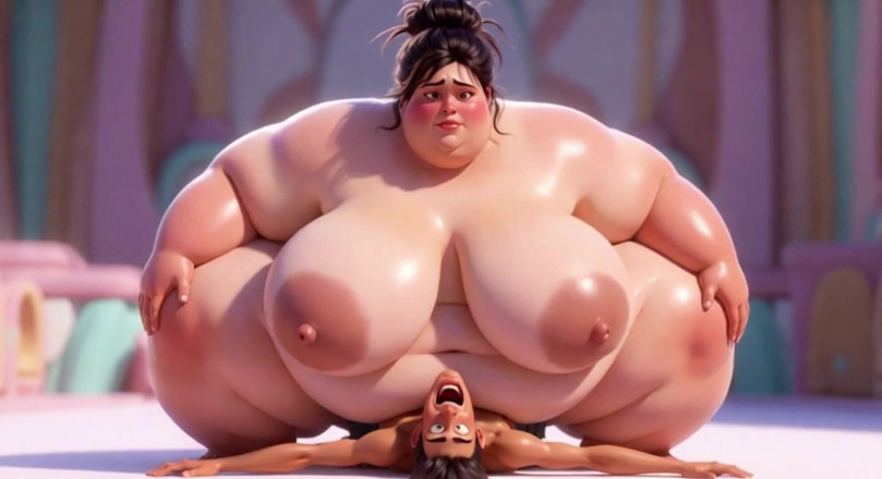 YOUR BEST FANTASY: Giant SSBBW Crushes Man with Her Massive Enormous Breasts