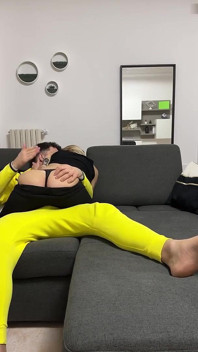 I Was Out with My Friends and I Felt Like It, I Started Masturbating in the Bathroom, Then I Went Home to Get Fucked