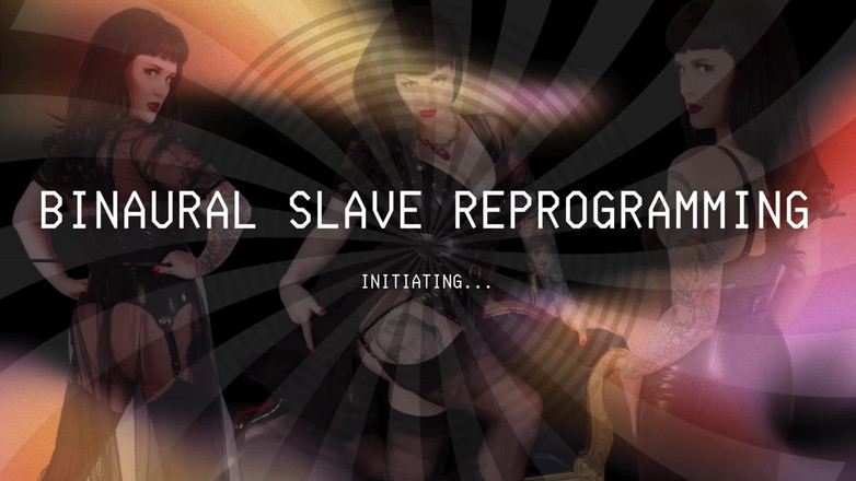 Diana Von Rigg: Femdom binaural slav omprogrammering