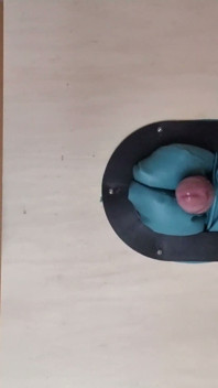 Fucking the Massage Table Below View