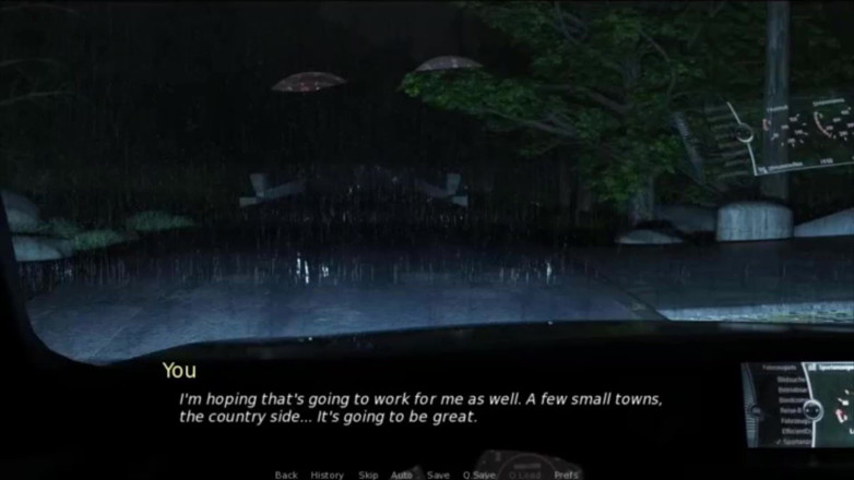 Visual Novels: Pine falls part 1