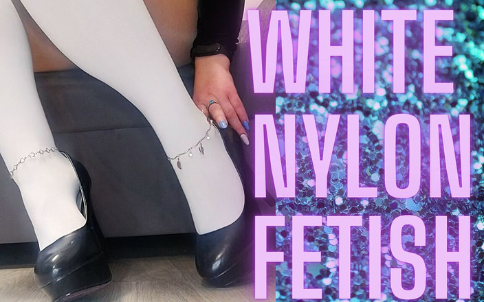 Monika Nylon: (78) Bílá Nylon Fetiš