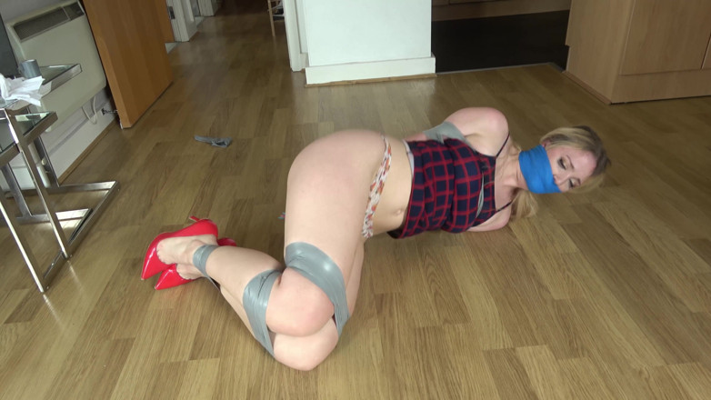 Latina Fetish: Lil Missy's Tape Torment: Bound and Muffled by a Variety...