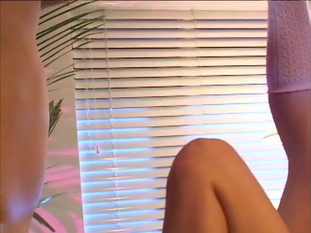 Sex Karma: Cute brunette peacherino with ponytails caught masturbating dude bending