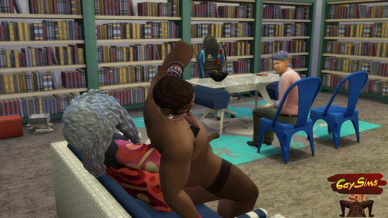 Dirty gay Sims: पहले सौतेला बेटा, लेकिन अब बहिन लड़की
