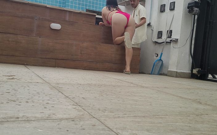 Jennyferpimenta: Ehefrau betrügt ehemann mit pool-mann