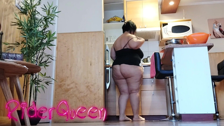 Only Riderqueen BBW Step Mom Latina Alone: Nur ich, reiterqueen, dicker arsch, latina, bBW, MILF