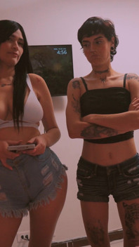 My Two Girlfriends Argue Over the Console Pt1
