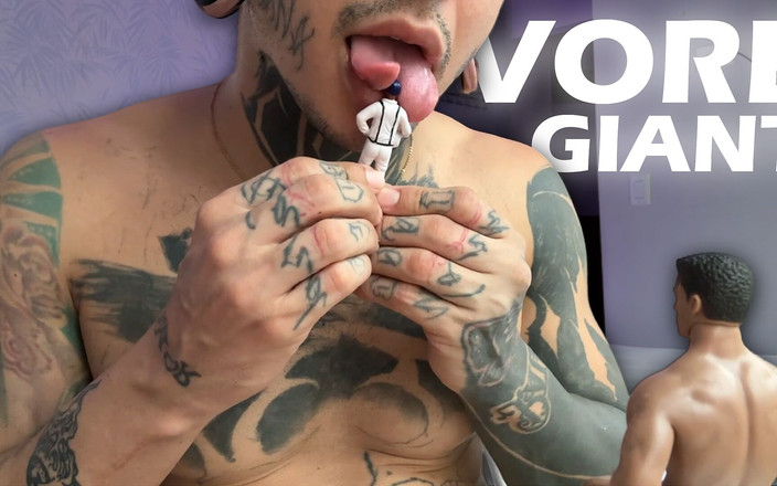 Dyavol: 巨大的恶魔Macabreink和两个娇小的人类玩耍并吞下他们