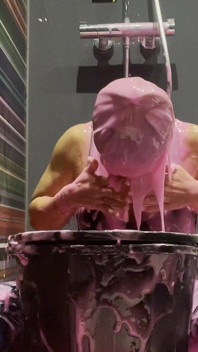 Callie Gets Pink Gunged