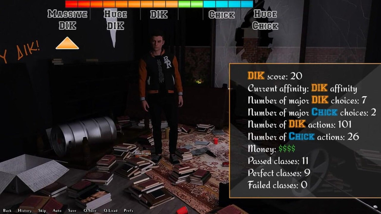 LoveSkySan69: Být Dik 0.5.0 Část 95 Vítejte v rodině od Loveskysan69