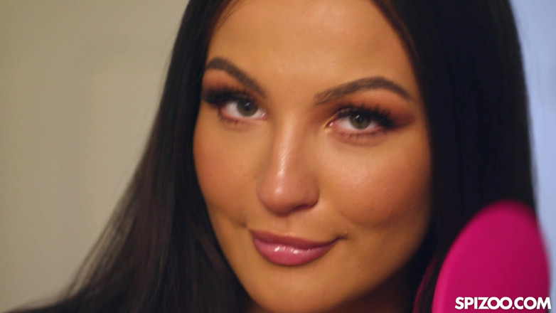 Spizoo: Voluptuous Knockout Mila Monet Gets Fucked and Covered with Cum