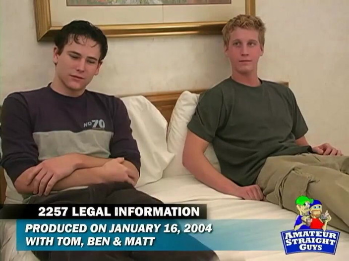 Jay's Amateur Straight Guys: Three hot films for you!