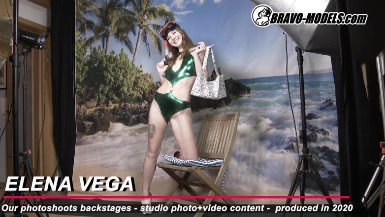 Bravo Models Media: 377 backstage photoshoot Elena Vega adult