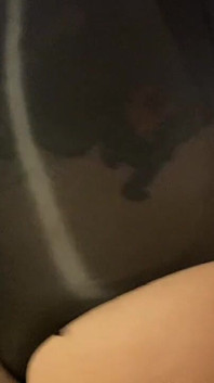 POV - Lap Dance and Ass Job in Nylon Bodysuit