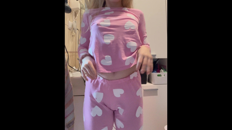 Inga lillypop girl: Morning Striptease for Stepdaddy