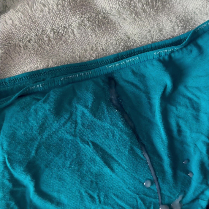 CumDaily: Cum on Wife’s Panties 19