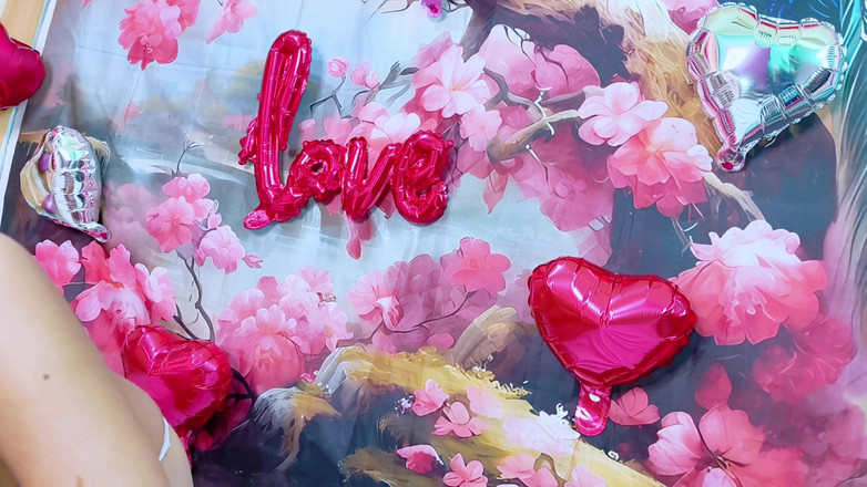 Nishaxxx: Velentine heart tát &amp; đụ cho đến khi cô ấy đạt cực khoái nhiều lần...