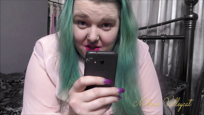 Mxtress Valleycat: Montre à l'intimidateur comment tu te branles