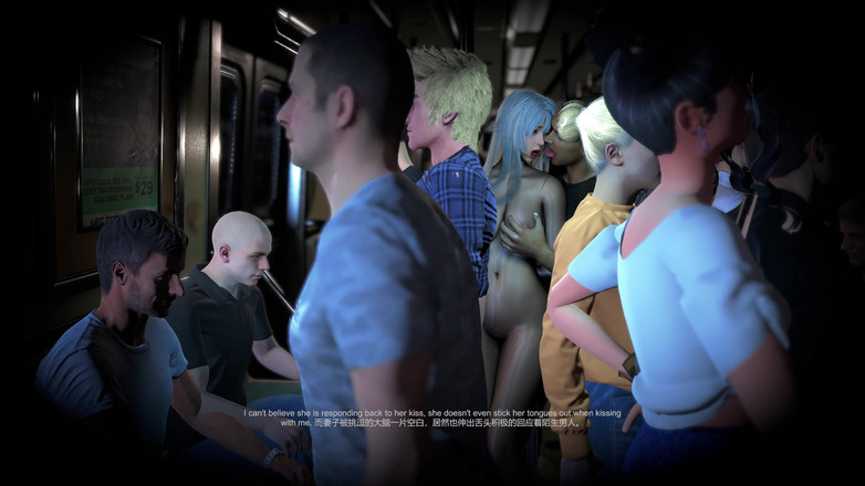 Why fuck so hard: 穿着热身袜的 3D 饥渴荡妇女郎在公交车上被干