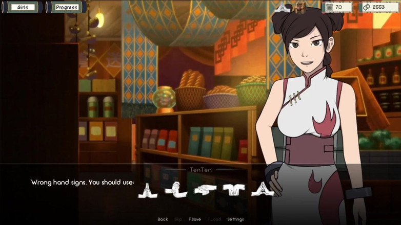 LoveSkySan69: Naruto - Kunoichi Trainer [v0.13] Část 23 Kakashiovo tajemství od Loveskysan69