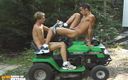 Gay Diaries: Horny Twink Gets Deep Anal Fuck on the Atv in...