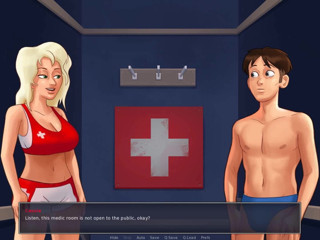 Dirty GamesXxX: Summertime Saga: glory hole in to the Locker room ep.35