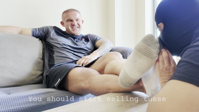 Troy White UK: Alpha ma sub sesję kultu stóp