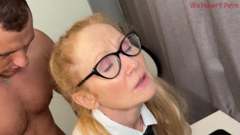 We heart Pron: Horny GILF at the Office Gets Fucked by Stud and...
