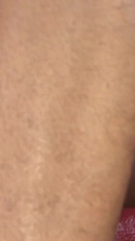 Horny ebony gets banged in her wet oiled pussy