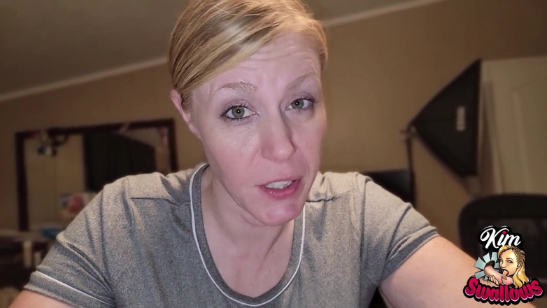 Kim Swallows: BBC cum mustache