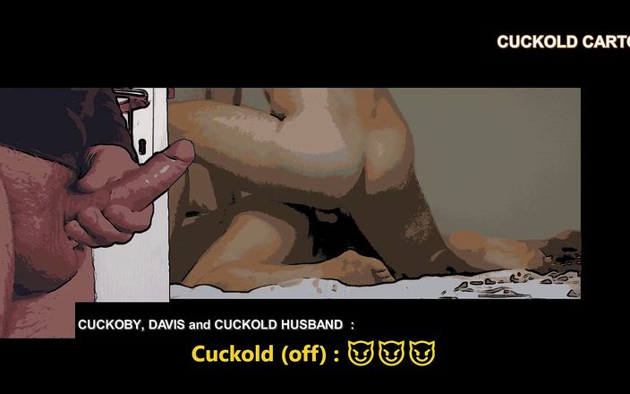 Cuckoby: Cuckold cartoon : Anal in front of husband