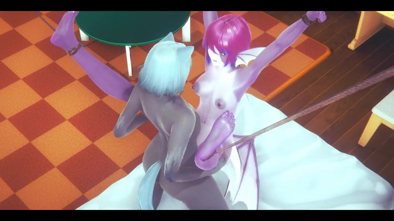 HentaiTubes: Furry hentai dragon dientot sama tanuki - bokep film anime manga...